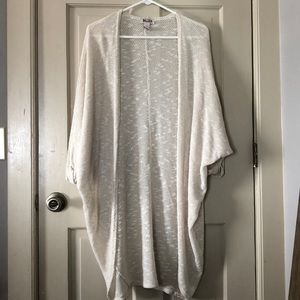 3/4 sleeve light and long cardigan